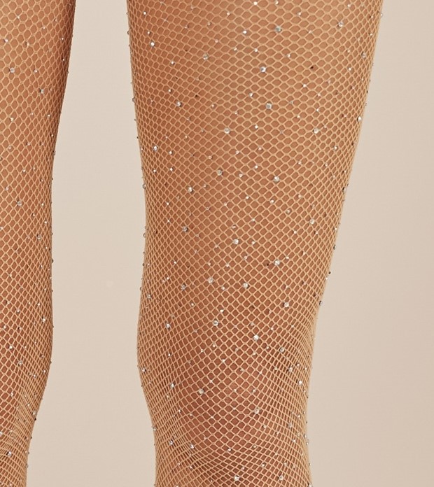Small Hole Fishnet Tights